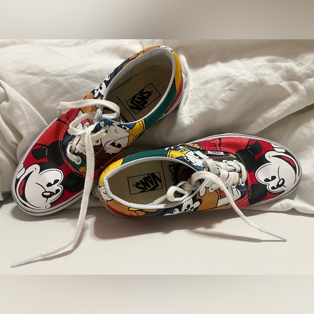 Limited edition Mickey and friends vans